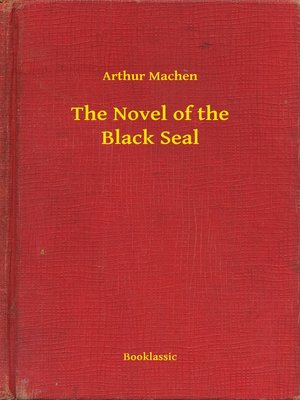 cover image of The Novel of the Black Seal